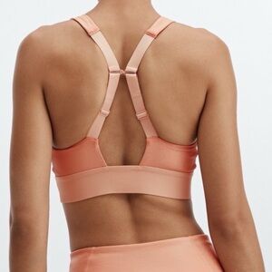 Fabletics All Day Every Day Low Impact Bra Iridescent Copper Birchwood